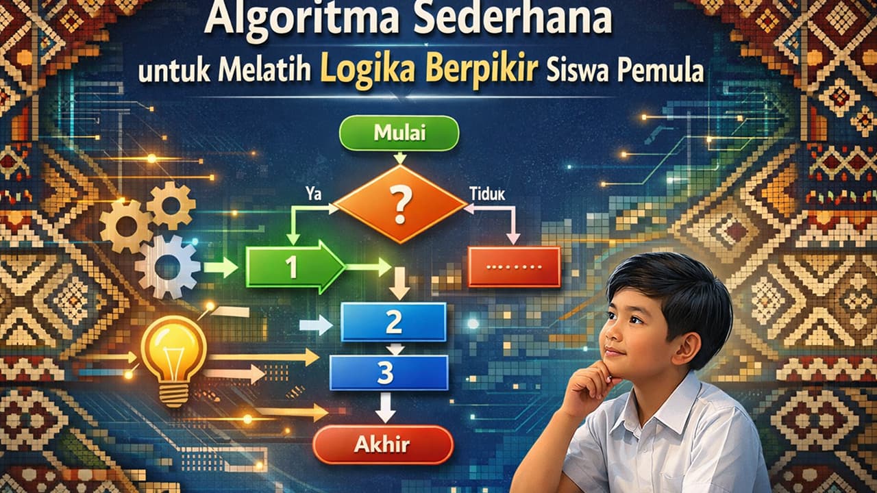 Algoritma Sederhana untuk Melatih Logika Berpikir Siswa Pemula