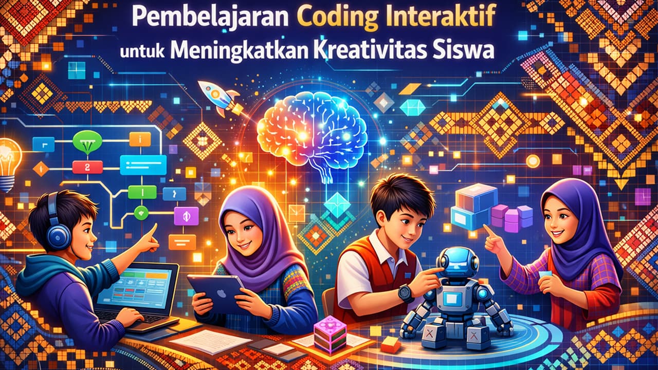 Pembelajaran Coding Interaktif untuk Meningkatkan Kreativitas Siswa