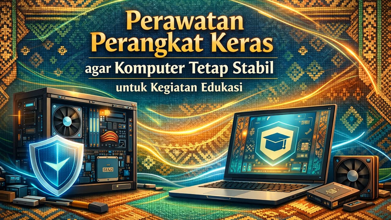 Perawatan Perangkat Keras agar Komputer Tetap Stabil untuk Kegiatan Edukasi